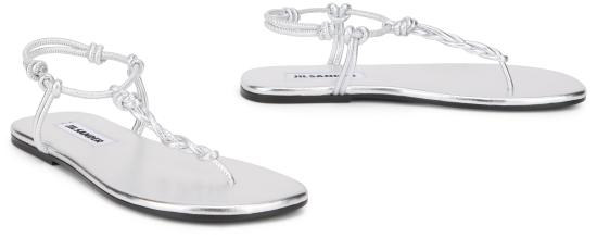 26SS 질샌더 샌들 J16WP0144 SILVER - JIL SANDER