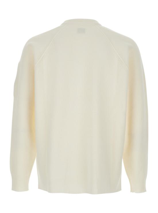 25FW 씨피 컴퍼니 스웨터 19CMKN040A WHITE - C.P. COMPANY