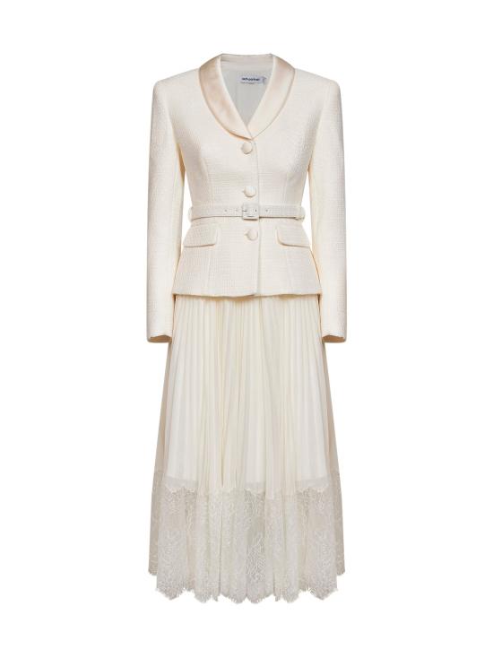 26FW 셀프 포트레이트 원피스 144M CREAM IVORY