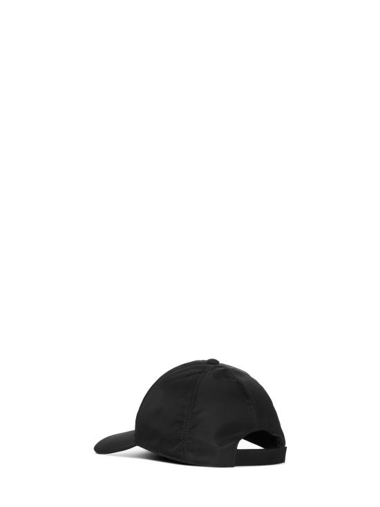 26FW 프라다 리나일론 베이스볼 캡 2HC2742DMIF0002 BLACK - PRADA