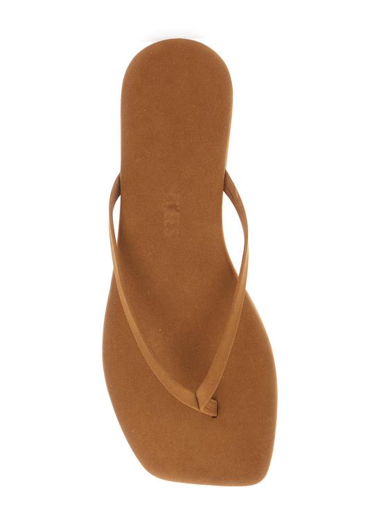 26SS 티키스 샌들 SQUARETOELILYSUEDE BEIGE - TKEES