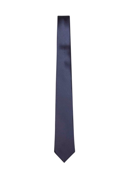 26FW 생로랑 넥타이 8583553Y0114100 NAVY