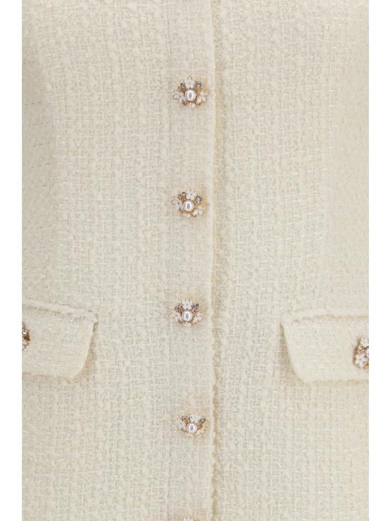 26FW 셀프 포트레이트 원피스 PF26002SBC BEIGE