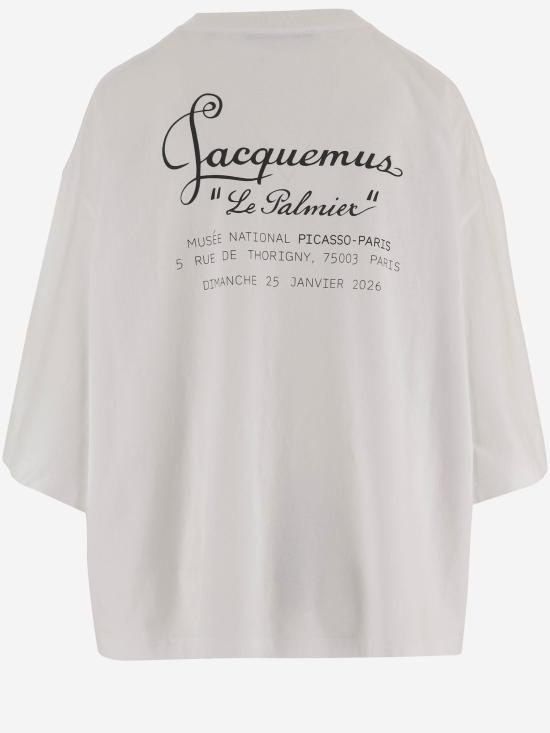 26FW 자크뮈스 폴로 티셔츠 TSU00361AJ00289 WHITE - JACQUEMUS