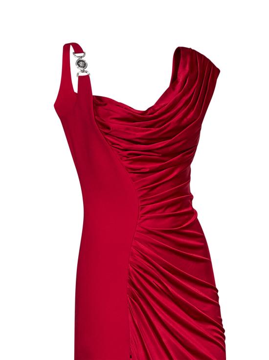 26FW 베르사체 원피스 10141271A124971RB30 RED - VERSACE
