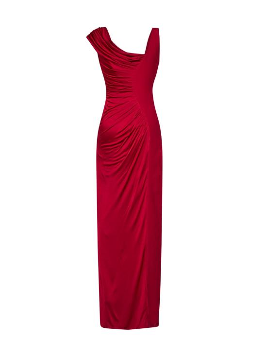 26FW 베르사체 원피스 10141271A124971RB30 RED - VERSACE