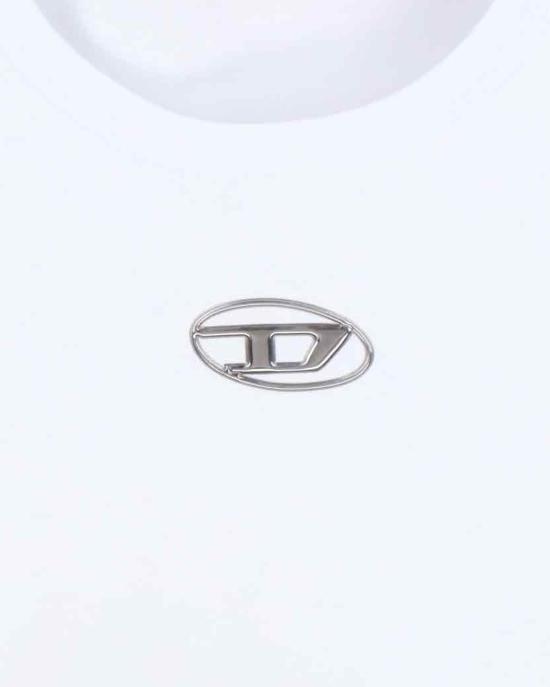 26FW 디젤 T-Norm Iod 반팔 티셔츠 A20297 WHITE - DIESEL