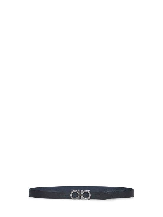 26FW 살바토레 페라가모 벨트 679710DOUBLEADJUS697875 BLUE - SALVATORE FERRAGAMO