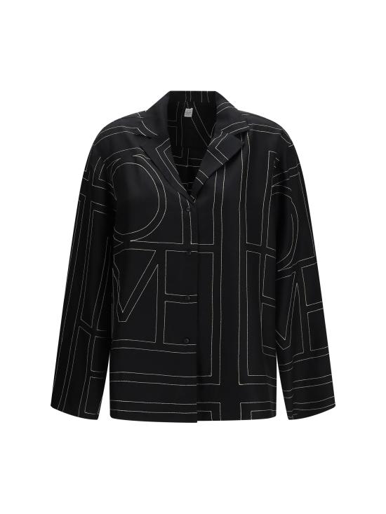 26FW 토템 셔츠 263WRT0881FB0704 BLACK