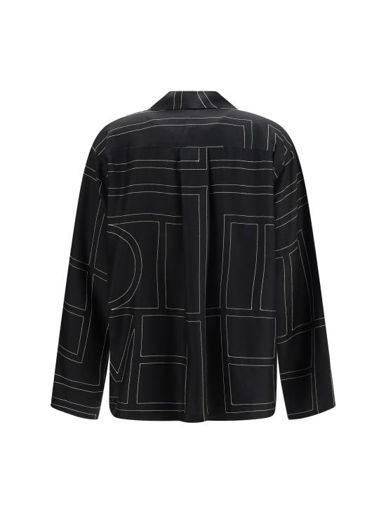 26FW 토템 셔츠 263WRT0881FB0704 BLACK - TOTEME