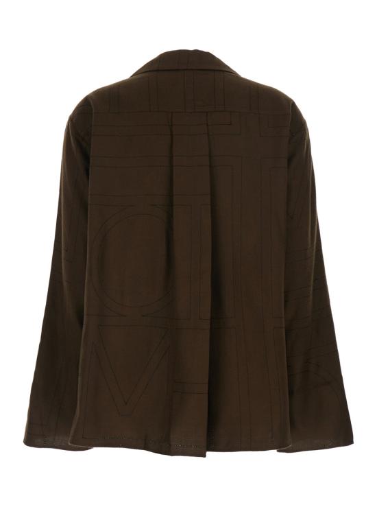 26SS 토템 셔츠 251WRT976FB0080 BROWN - TOTEME