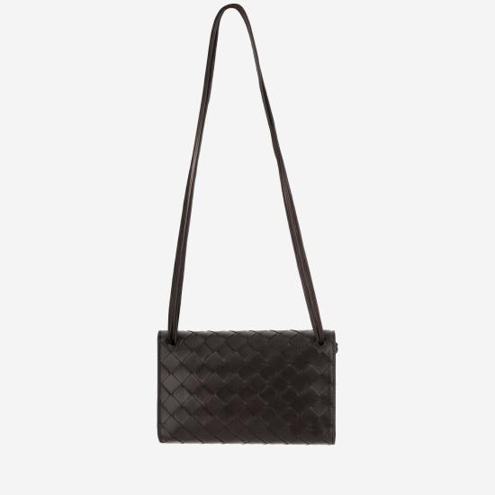 26FW 보테가베네타 안디아모 파우치 온 스트랩 836940 BROWN - BOTTEGA VENETA