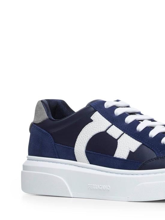 26SS 살바토레 페라가모 스니커즈 023588CASSINAGANC776671 BLUE - SALVATORE FERRAGAMO