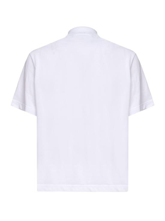 26SS 몽클레어 로고 코튼 피케 폴로 셔츠 L10918A0002489A1600A WHITE - MONCLER