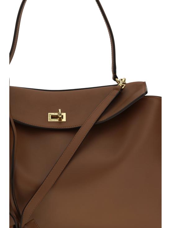 26SS 발렌시아가 로데오 미디움 핸드백 7897722AA4V BROWN - BALENCIAGA