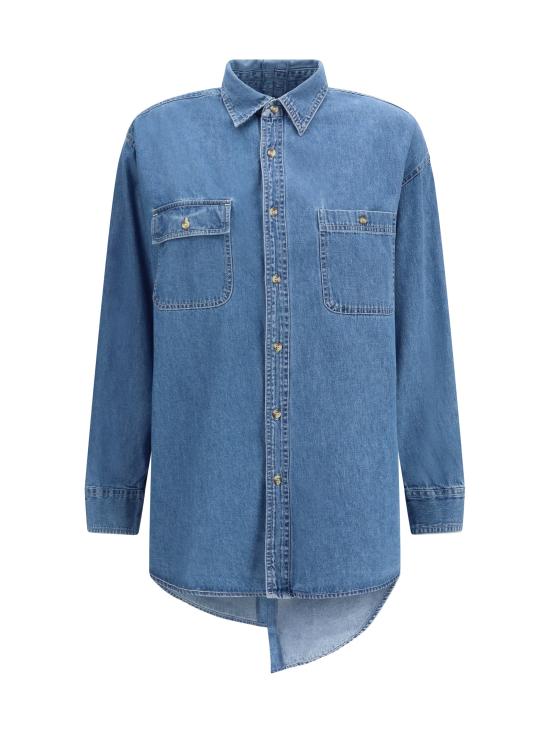 26SS 이엘브이 데님 셔츠 200220303 BLUE