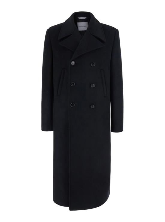 26FW 발렌시아가 코트 A001XJ BLACK