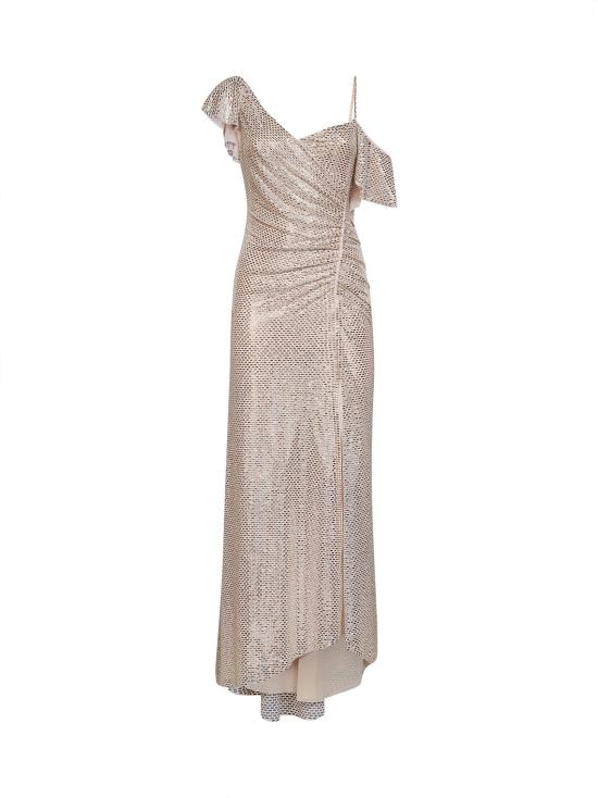 26FW 셀프 포트레이트 원피스 041XA CHAMPAGNE BEIGE