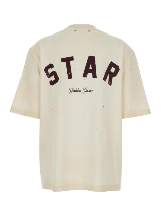 26SS 골든구스 폴로 티셔츠 GUP0187 WHITE - GOLDEN GOOSE