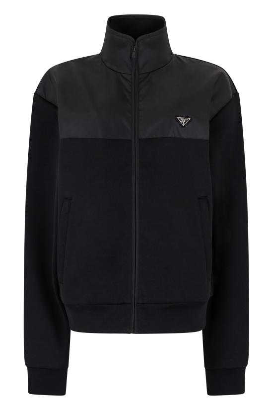  프라다 긴팔 티셔츠 UJL19D S OOO BLACK
