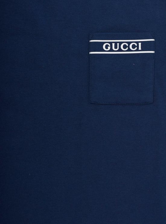 26SS 구찌 탑 849686XJHNU NAVY - GUCCI