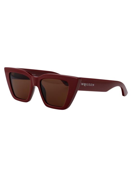  알렉산더 맥퀸 선글라스 AM0507S BURGUNDY - ALEXANDER MCQUEEN