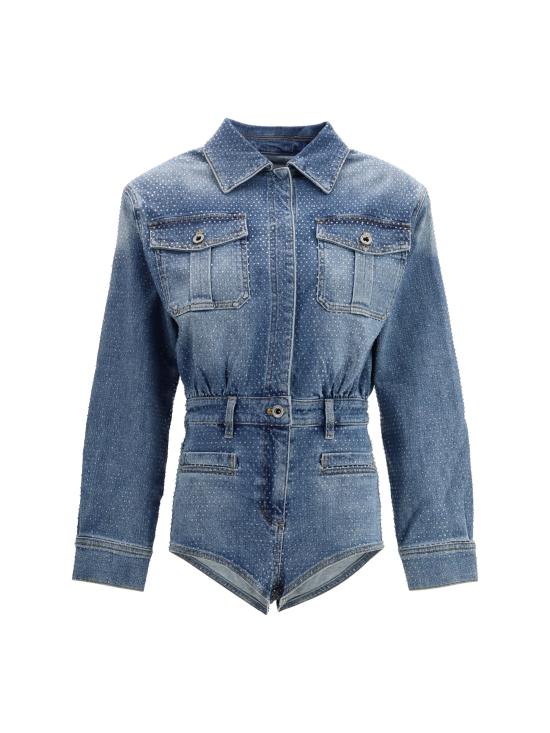 26SS 셀프 포트레이트 원피스 RS26801JSABL BLUE