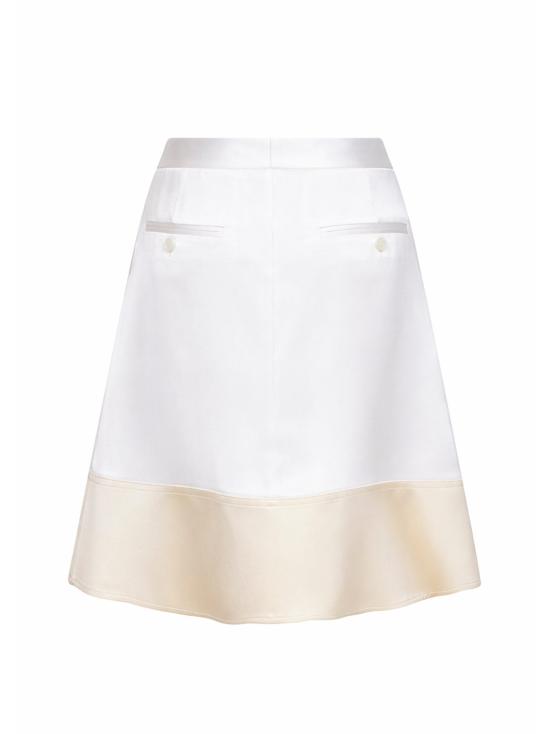 26SS 토템 스커트 262WRB0454FB0546 047 WHITE - TOTEME