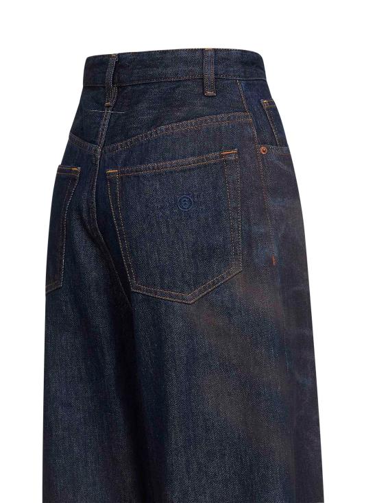 26SS MM6 메종마르지엘라 데님 팬츠 S62LB0218M30055963 BLUE - MM6 MAISON MARGIELA