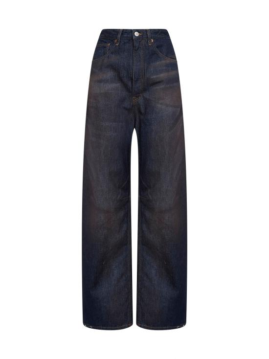 26SS MM6 메종마르지엘라 데님 팬츠 S62LB0218M30055963 BLUE