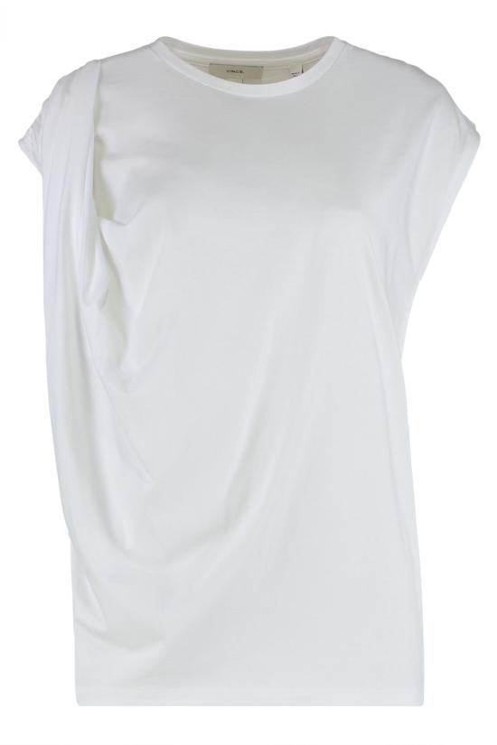 26SS 빈스 폴로 티셔츠 V145884871 WHITE