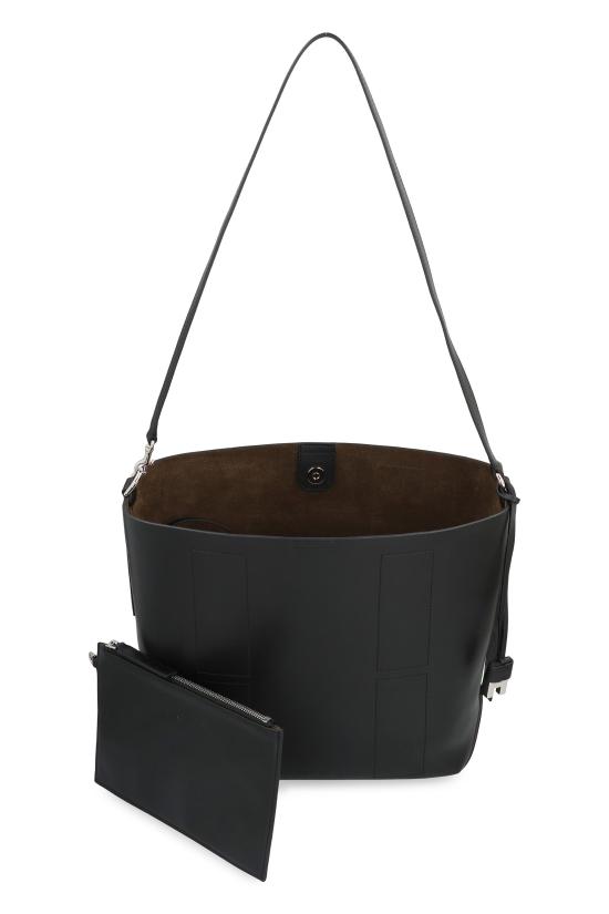 25FW 호간 토트백 KBW01RS0300 BLACK - HOGAN
