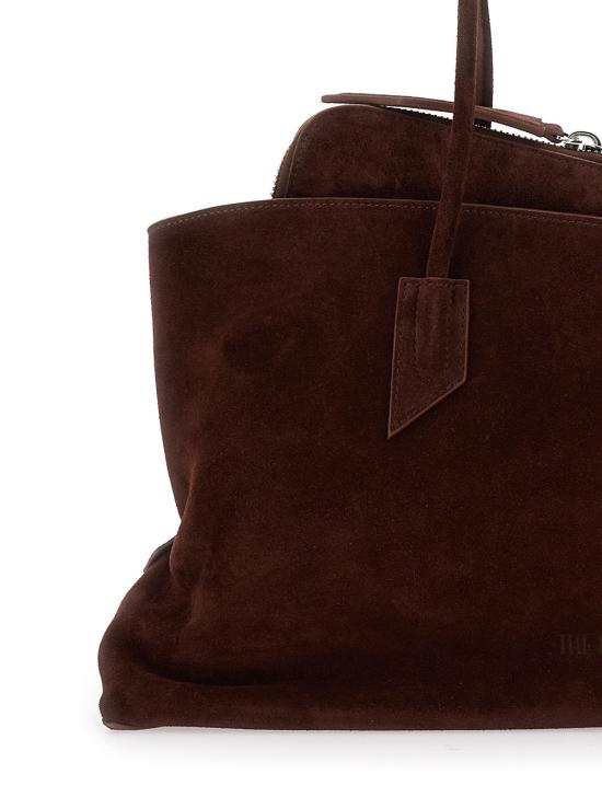 26SS 디 아티코 라 파세지아타 미디엄 탑 핸들 백 250WAH00054 BROWN - THE ATTICO