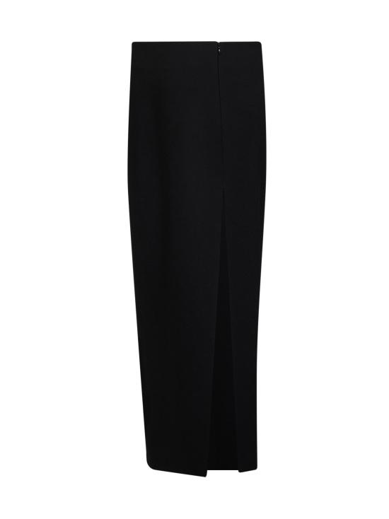 26FW 케이트 코튼 린넨 믹스 테이퍼드 팬츠 41924231 200 BLACK - KHAITE