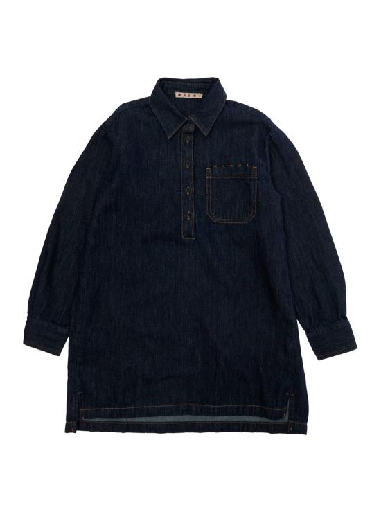 26SS 마르니 원피스 M01809M00WGMD333F BLUE