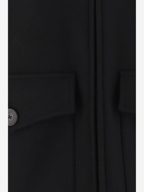 26FW 조르지오 아르마니 코트 GM004027 BLACK - GIORGIO ARMANI