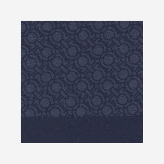 26FW 살바토레 페라가모 머플러/스카프 520187 NAVY