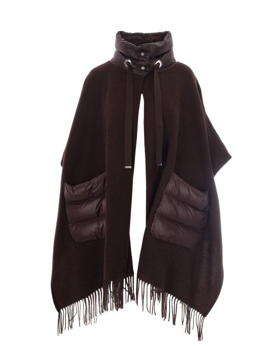 26FW 에르노 케이프 GC00066DR BLACK