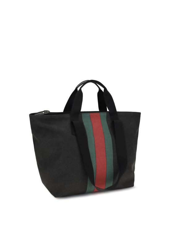 26FW 구찌 포지타노 미디엄 토트백 875929FAGA5 BLACK - GUCCI