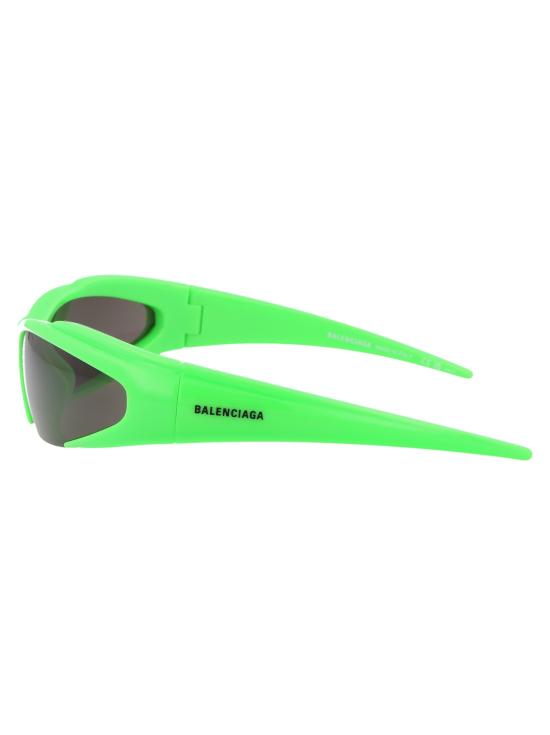  발렌시아가 스키웨어 리버스 엑스팬더 렉탱글 선글라스 BB0253S GREEN - BALENCIAGA