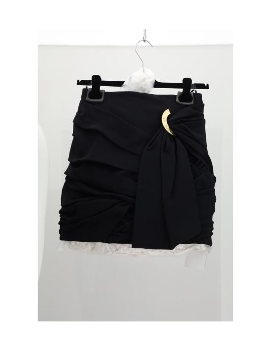 26SS 셀린느 스커트 RJ09W0T43 BLACK - CELINE