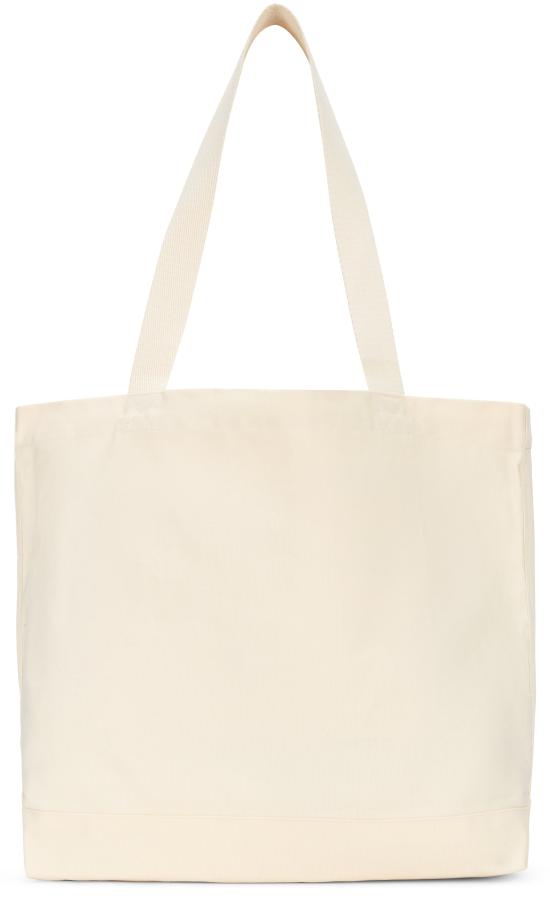 26SS 메종키츠네 토트백 QU05108WW9042 BEIGE - MAISON KITSUNE