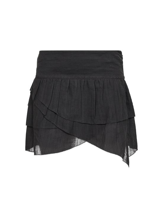 26SS 이자벨마랑에뚜왈 스커트 JU0439FAD1J11E01BK BLACK