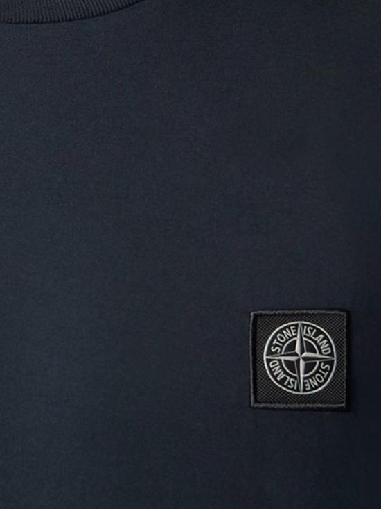 26FW 스톤 아일랜드 60/2 코튼 저지 슬림핏 티셔츠 L1S152100027 NAVY - STONE ISLAND