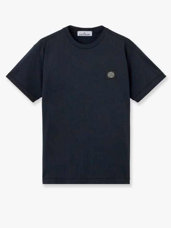 26FW 스톤 아일랜드 60/2 코튼 저지 슬림핏 티셔츠 L1S152100027 NAVY