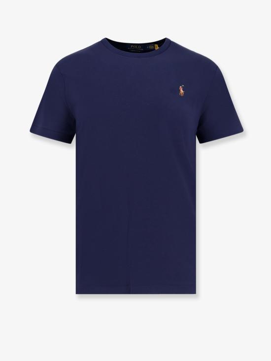 26FW 폴로 랄프로렌 포니 로고 자수 반팔티 710740727 NAVY
