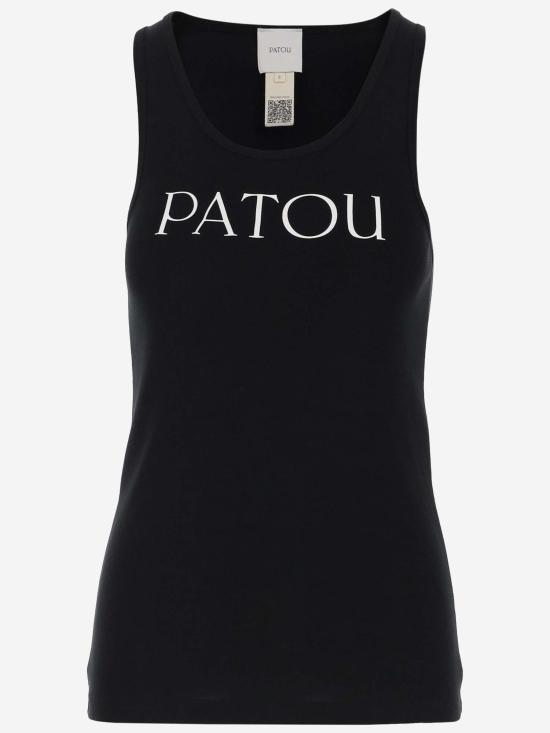 26SS 파투 민소매 티셔츠 JE0159994 BLACK - PATOU