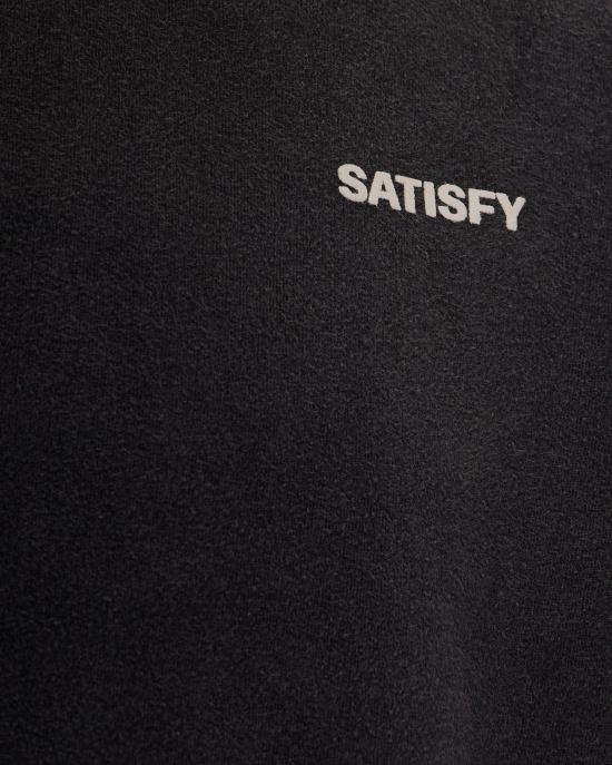 26SS 새티스파이 후드 티셔츠 11046 BLACK - SATISFY