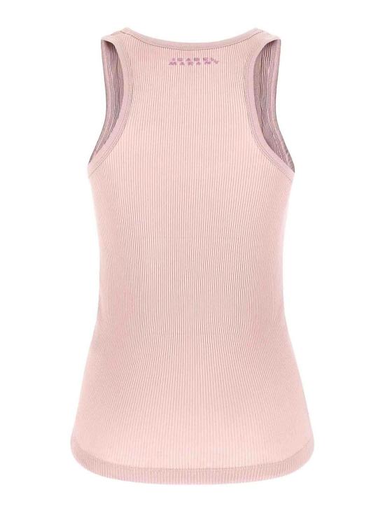 26SS 이자벨마랑 THEA 테아 코튼 슬리브리스탑 TS0261FAA2N39I40PI NUDE NEUTRALS - ISABEL MARANT