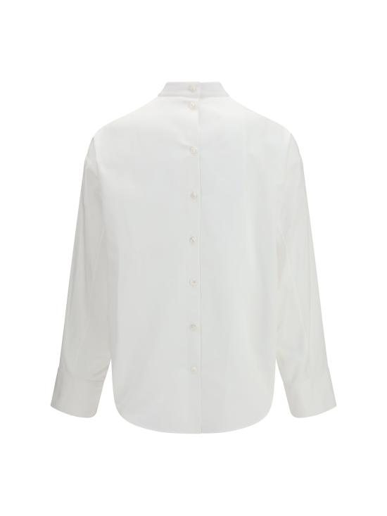 26SS 알라이아 셔츠 AA9C1010T611C WHITE